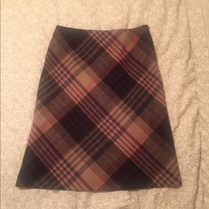 Hennes plaid pencil skirt
